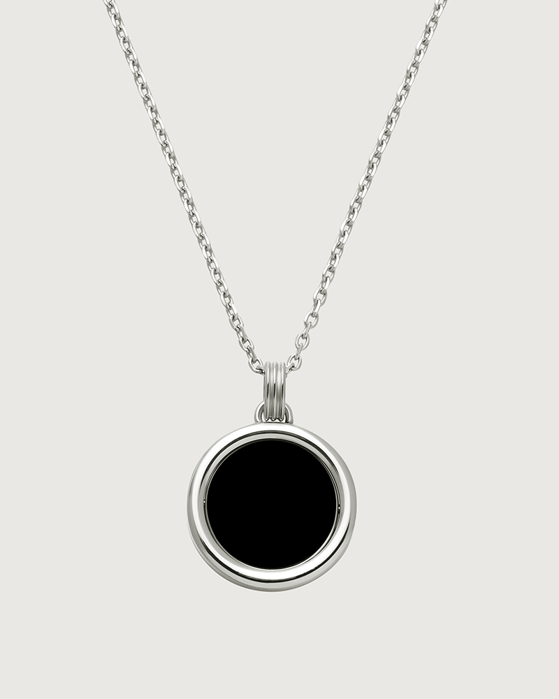 Black Onyx Fidget Necklace