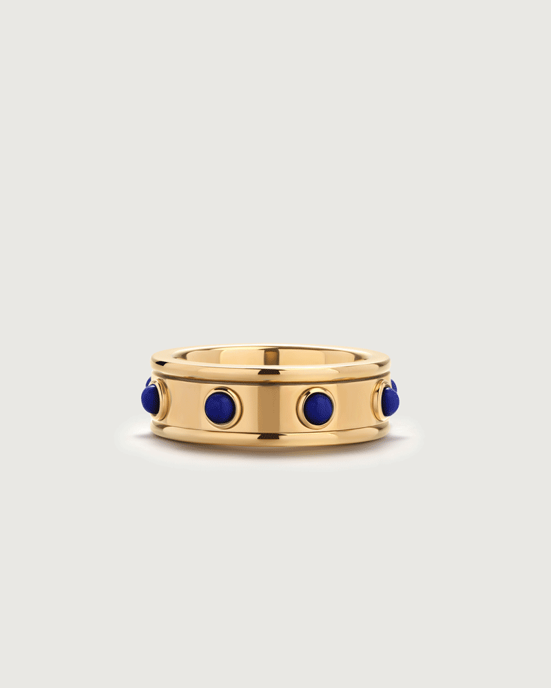 Spinner Lapis Lazuli Ring