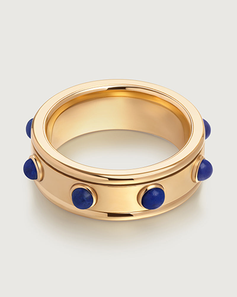 Spinner Lapis Lazuli Ring