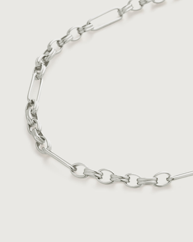 Figaro Bold Chain Necklace Stainless Steel
