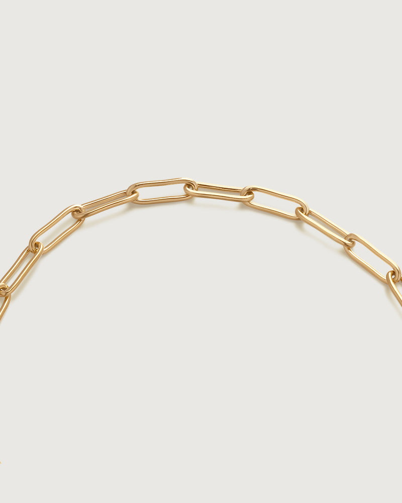 Link Chain Bracelet Gold Plated