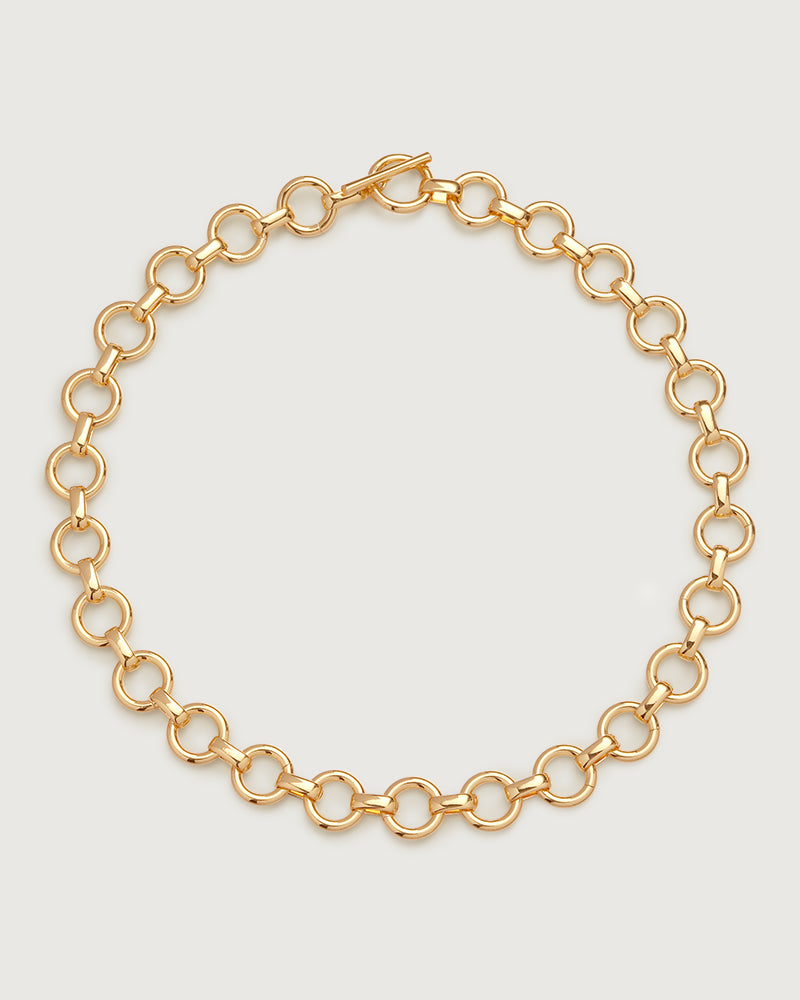 Bold Rolo Chain Necklace