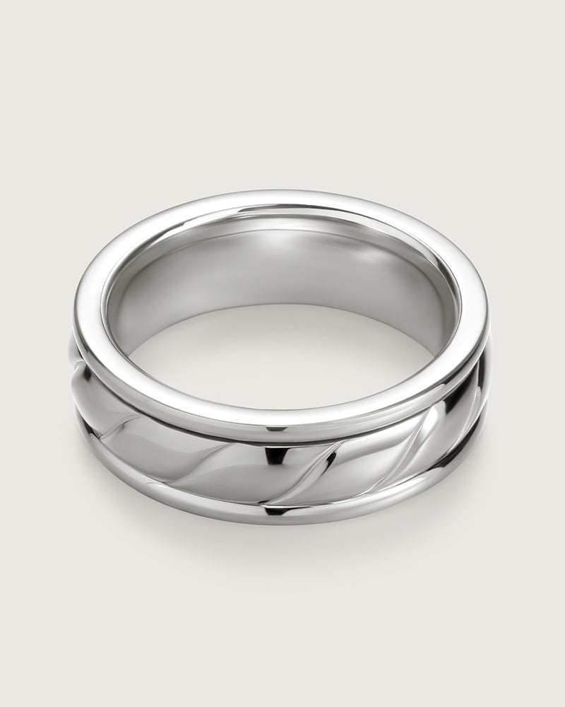Twist Fidget Ring for Women