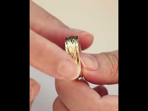 Snake Titanium Spinner Ring